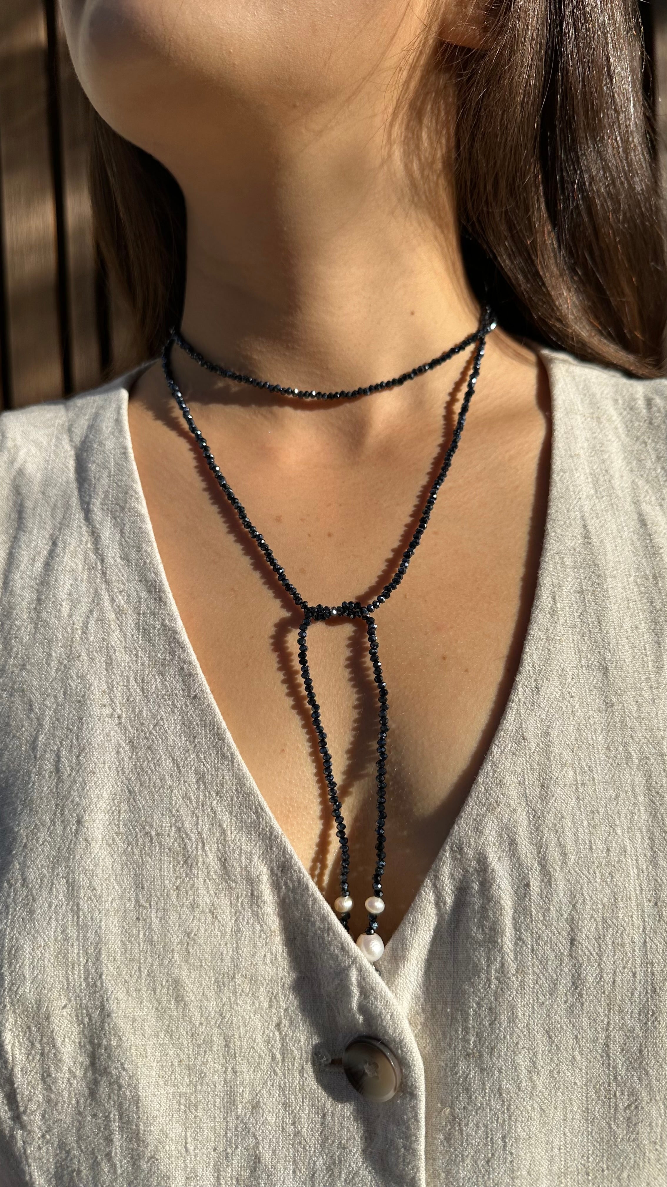 COLLAR AZUL MARINO