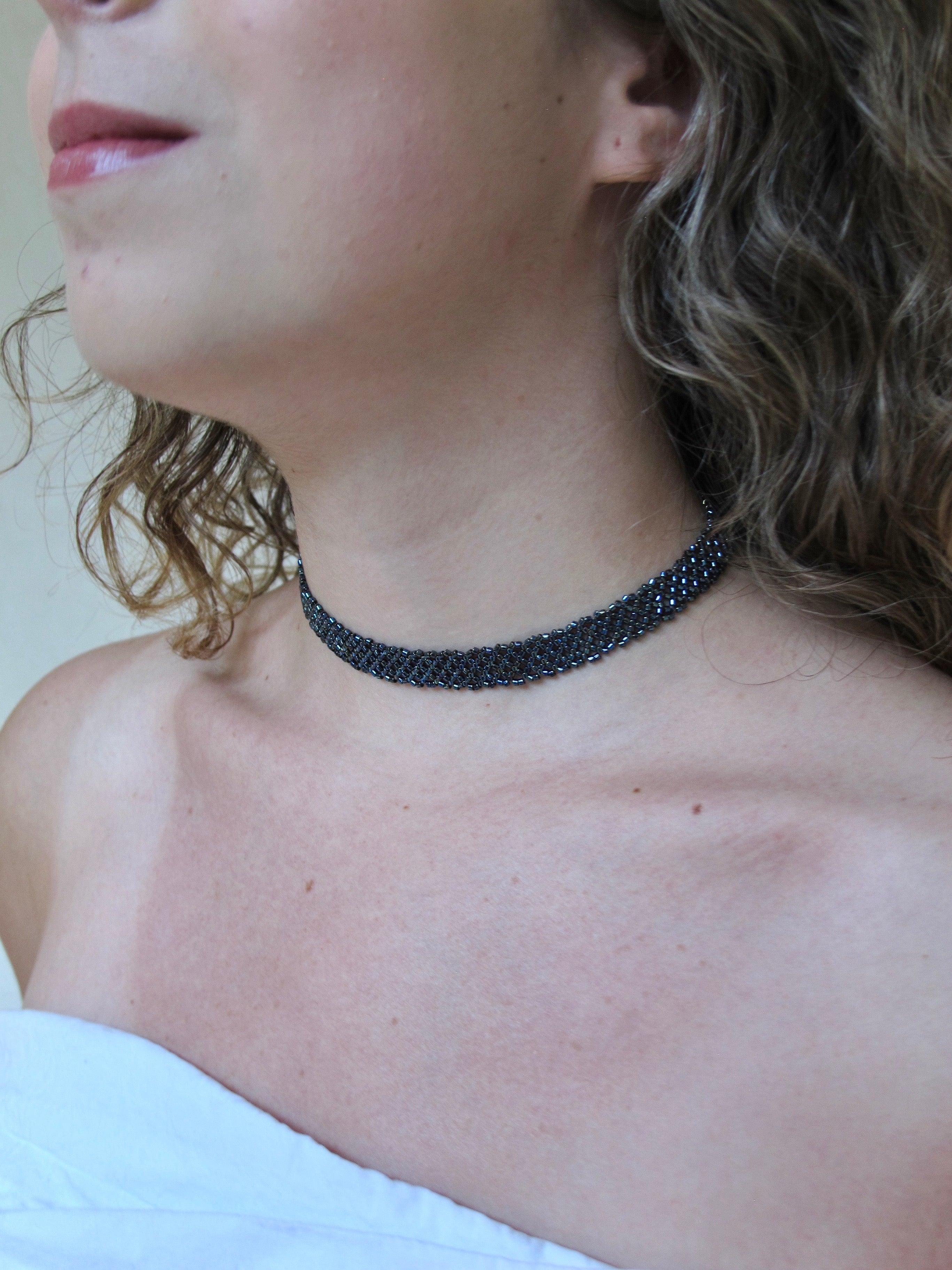 COLLAR SER AZUL TORNASOL
