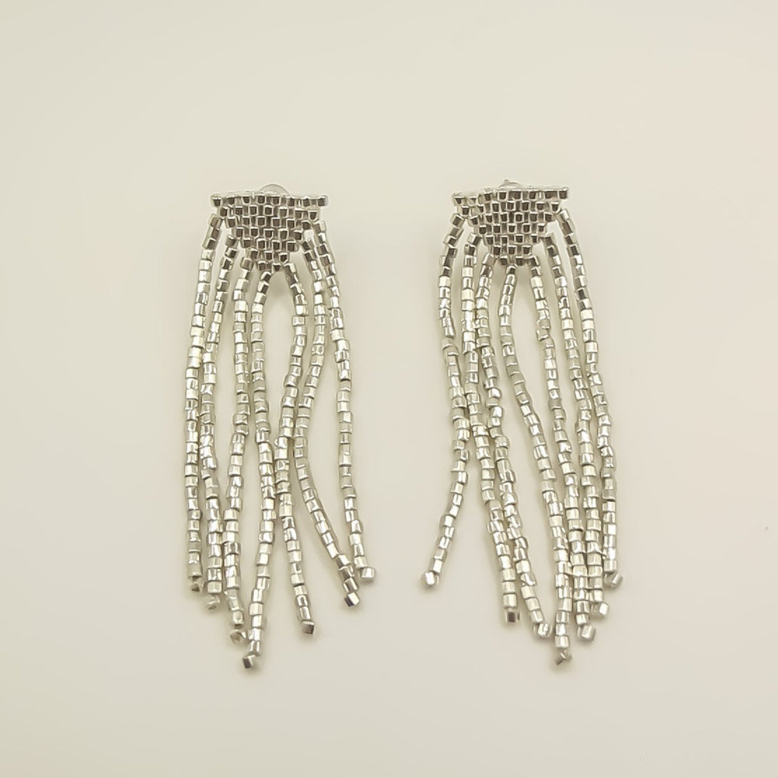 ARETES SENDA PLATEADOS